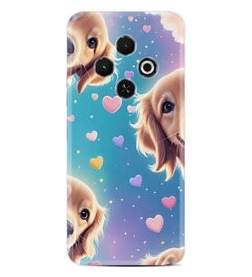 Spark 30C Kılıf Boutique Baskılı Resimli Kalp ve Köpek Pcode -034