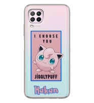 Huawei Jigglypuff Tasarımlı Şeffaf Telefon Kılıfı