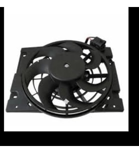 Opel Astra G Zafira 1.6 1.8 1998- FAN Motoru Davlumbazsiz 390 MM 3 FIS 6 Kanat 211300400 Wisco