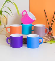 Seraclass 6'li Renkli Nescafe Kahve Fincanı