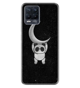 8 8 Pro Kılıf Desenli Silikon Platinium Series Panda Moon 1811