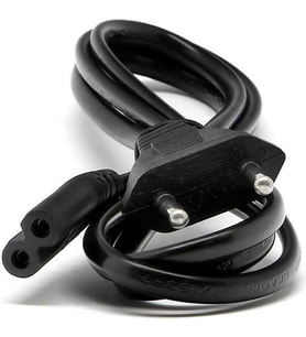 GÜÇ KABLOSU NOTEBOOK LAPTOP ADAPTÖR ELEKTRİK KABLOSU 2 OLUKLU ÇİFT GİRİŞ FATURALI AYNI GÜN KARGO
