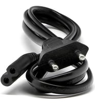 GÜÇ KABLOSU NOTEBOOK LAPTOP ADAPTÖR ELEKTRİK KABLOSU 2 OLUKLU ÇİFT GİRİŞ FATURALI AYNI GÜN KARGO