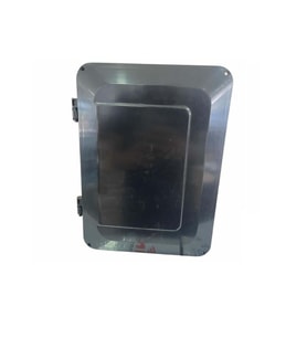 RBOX Plastik ABS Pano Siyah Yükseklik 318mm Genişlik 230mm Derinlik 116mm