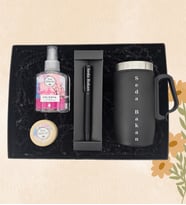 Kişiye Özel 240 Ml Çelik Termos & Kişiye Özel Kalem & Kolonya & El Kremi Hediye Seti