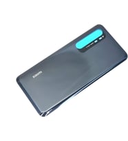 Mi Note 10 Lite Arka Kapak Batarya Pil Kapağı (Cam) Siyah