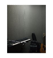Akustik Yumurta Sünger 60dns Yanmaz 50cmx50cm 25mm (10adet + 1 Sprey Yapıştırıcı)