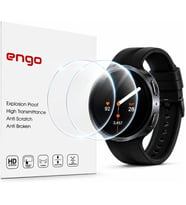 Samsung Galaxy Watch 9 40mm İle Uyumlu Ekran Koruyucu Nano Parlak Çizilmeye Dayanıklı Akıllı Saat Koruması, 9H Kırılmaz Esnek Cam, Hd Şeffaf 2 Adet SM-L340
