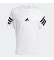 adidas JD4880 M FI 3S REG T Erkek T-Shirt (Beyaz)