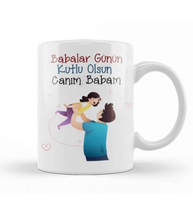 Babalar Günü Babaya Hediye 12023 Kupa Bardak Porselen