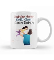 Babalar Günü Babaya Hediye 12023 Kupa Bardak Porselen