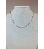 Rutil Kuvars Taşı 3mm Kolye (SABİT KLİPSLİ)