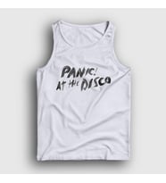 Presmono Unisex Beyaz Brush Panic! at the Disco Atlet 72182tt (Beyaz)