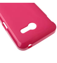 Zenfone 4 ile Uyumlu Silikon Kılıf Pembe Renk