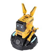 GravaStar Alpha65 Robot Figürlü 65W Hızlı Şarj Adaptörü ve Şarj Standı, War Damaged Yellow