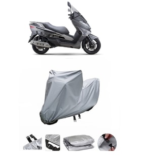 Benelli Zafferano  Gri Motosiklet Brandası ARKA ÇANTA UYUMLU DEĞİLDİR