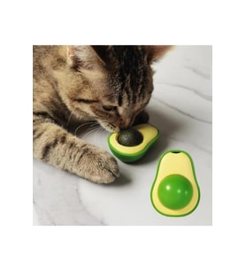 Avokado Catnip Kedi Nanesi Oyuncağı (Yeşil)