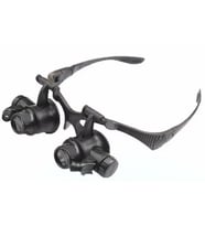 -gözlük Modeli 10x 15x 20x 25x Lens,2led Işıklı,büyüteç