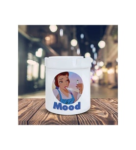 Mood Küllük Prenses Belle Baskılı Kül Tablası K-153