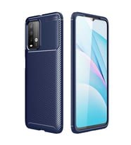 Xiaomi Redmi 9T Kılıf Esnek Soft Karbon Tasarım Legion Serisi (Lacivert)