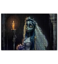 Cakapuzzle Ölü Gelin Görseli  Puzzle Yapboz MDF (Ahşap) (120 Parça)