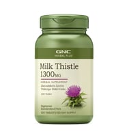 GNC Herbal Plus Milk Thistle - 120 Tablet