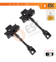 VW UP! Skoda Citigo Seat Mii 2011-2024 5-Kapı HB 1S0837249 İçin 2 EA Ön Sağ ve Sol Kapı Gergi Yayı
