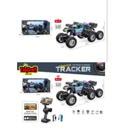 Kameralı 1:12 Telefon Kontrollü Off Road Araba Şarjlı, Duman Efektli, 6 Kanal RC Araç