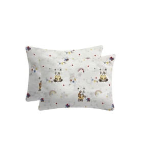 %100 Pamuklu Bebek Yastık Kılıfı 35x45 ( 2 Adet )