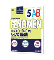 FENOMEN 5.SINIF DİN KÜLTÜRÜ VE AHLAK BİLGİSİ (A/B) SORU BANKASI