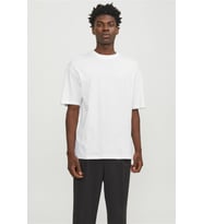 JJEBRADLEY TEE SS O-NECK NOOS (Beyaz)