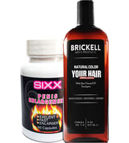 Brickell Anti-Beyaz Saçsakal Şampuan Erkek 237 Ml Ile + Sıxx Kadın Vajinaorgazm Kremi 60 Ml