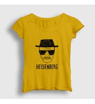 Presmono Kadın Sarı Heisenberg Breaking Bad T-Shirt 184722tt (Sarı)
