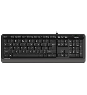 A4 TECH FK10 USB Q Trk Siyah/Gri Multimedya Klavye