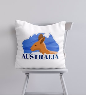 BK Gift Australia Tasarımlı Yastık - Model 1