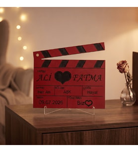 İSİMLİ FİLM KLAKETİ
