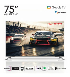 Conti CT75GT300U 75 4K UHD Frameless Google Tv