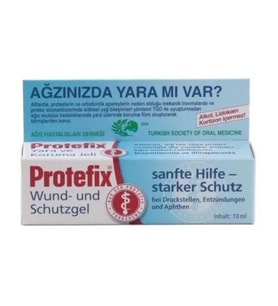 Protefix Ağız İçi Yara ve Koruma Jeli 10 ML