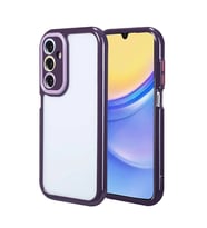 Galaxy A15 Kılıf Kamera Korumalı Renkli Kenar ve Çerçeve Tasarımlı Zore Vitamin Kapak