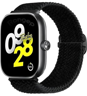 [Classical Loop] Xiaomi Redmi Watch 6/5/4/Mi Band 10 Pro/9 Pro/8 Pro ile Uyumlu Örgü Kordon Konforlu Mi Band 10 Pro Kordon Terletmeyen Elastik Kumaşlı Redmi Watch 6 Kordonu