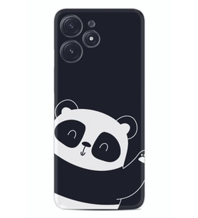 Xiaomi Poco M6 Pro 5G Kılıf Silikon Desen Özel Seri Bay Bay Panda 1784