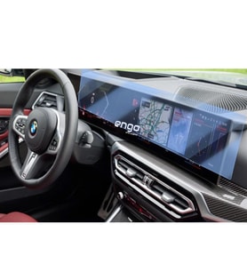 BMW iX Ekran Koruyucu Nano Şeffaf Tam Kaplama Tek Parça
