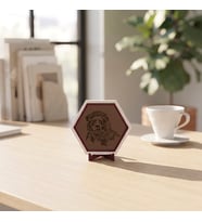 Aslan Figürlü Modern Masaüstü Süsü Ev ve Ofisiniz İçin Şık ve Estetik Bir Dekorasyon Parçası 10x10 cm