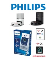 Philips Homerun 3000 Serisi Aqua XU3100/01 Torbası 4 Adet