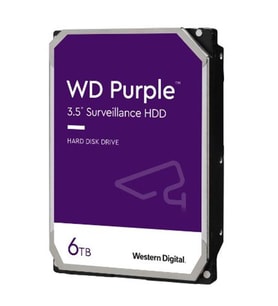 Western Digital WD Purple WD64PURZ 6TB 5400rpm 64mb 3,5" 7/24 Güvenlik Diski