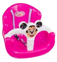Tuffy'S Rüzgar Gülü Çocuk Salıncağı Emniyet Kemerli Korunalıklı İpli Salıncak (Pembe)