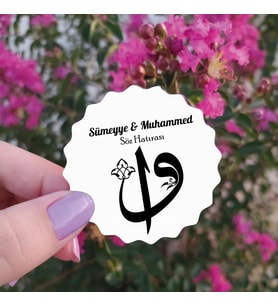 Ahşap Magnet Vav