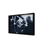 Atatürk Ankara Havalimanında Çerçeveli Cam Tablo