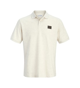 JACK JONES Erkek Polo Yaka Tişört 12294713 (Beyaz)
