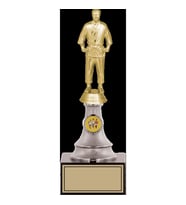 ODAK KUPA - Figürlü Kupalar - Judo / Karate Figürlü Kupalar FG-010 B - 27 cm